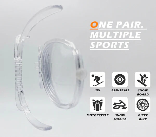 Adjustable Rx Goggle Inserts